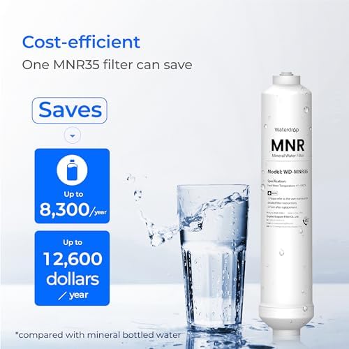 Waterdrop MNR35 Remineralization Filter Compatible with Undersink RO System