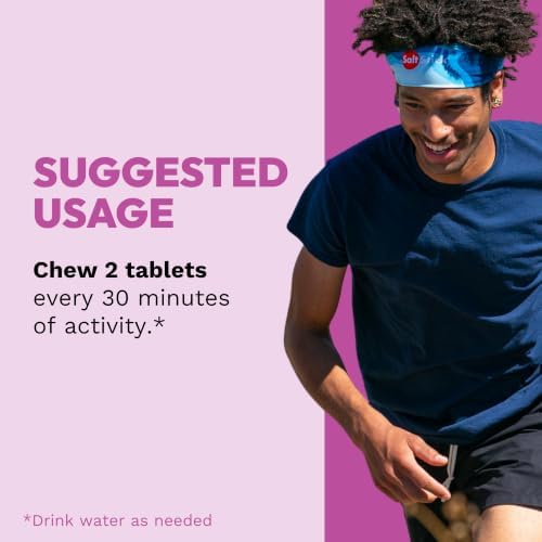 SaltStick High Sodium Electrolyte FastChews - Mixed Berry, 60 Tablets