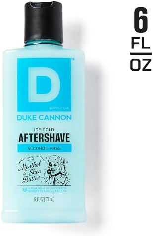 Duke Cannon Ice Cold Cooling After Shave Balm for Men - 6 fl oz