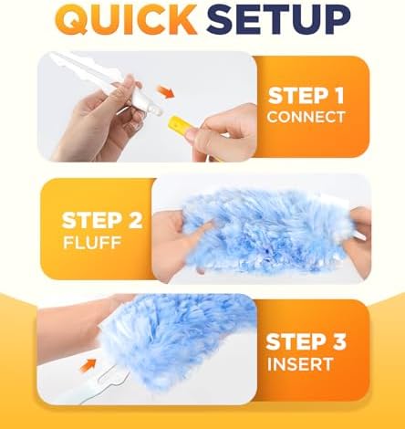 Heavy Duty Duster Refills for Swiffer Duster, 20 Count