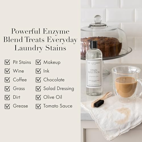 The Laundress Stain Solution, Fragrance-Free Laundry Stain Remover 16 Fl Oz