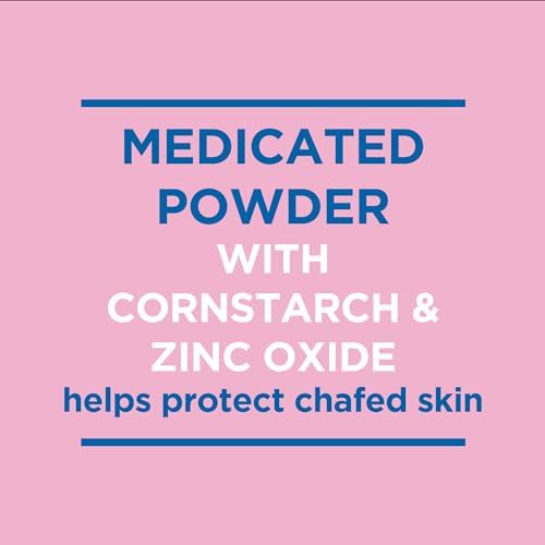 Caldesene Medicated Protecting Body Powder with Zinc & Cornstarch, 5 Oz