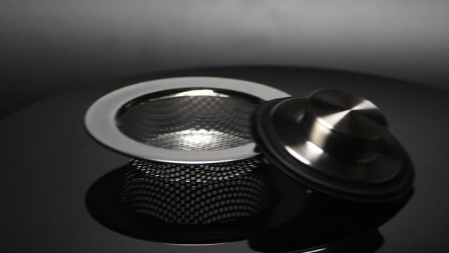 2PCS - Kitchen Sink Drain Strainer and Anti-Clogging Stopper Drainer Set for Standard 3-1/2 Inch