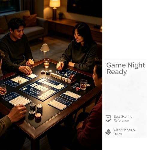 2026 NMJL Mah Jong Card Official Revision - Hands for American Mahjong (4PCS Large-Size)