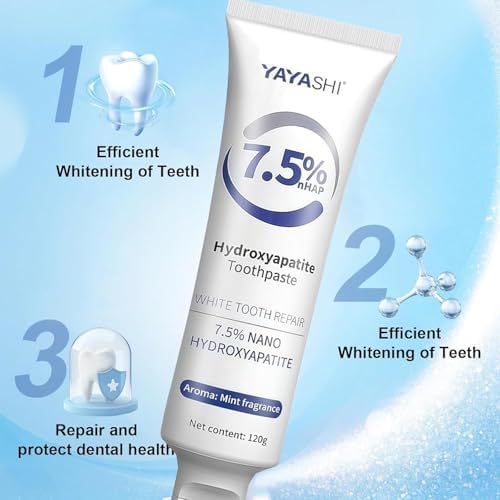 Nano Hydroxyapatite Toothpastes for Enamel Protection Fluoride Free