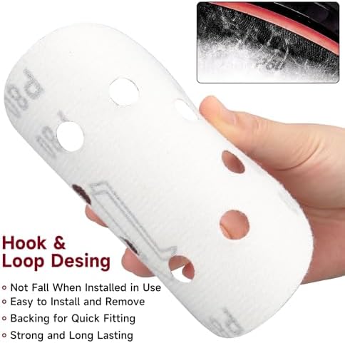 165 PCS 5 Inch Sanding Discs Random Orbital Sander Sandpaper
