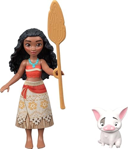 Mattel Disney Moana Set of 3 Small Dolls & Accessories