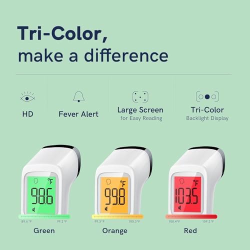 Viproud Touchless Thermometer for Kids and Adults, Accurate 1-Second Result