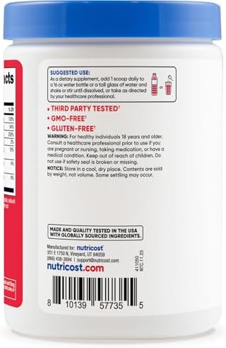 Nutricost Electrolytes Complex Powder (Watermelon) 60 Servings