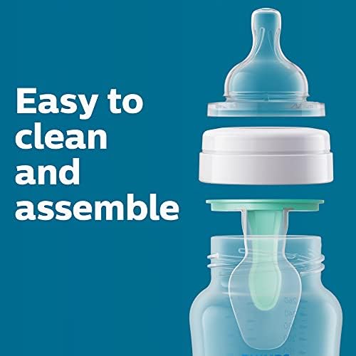 Philips Avent Anti-Colic Baby Bottle with AirFree Vent, Medium Flow, 9 oz
