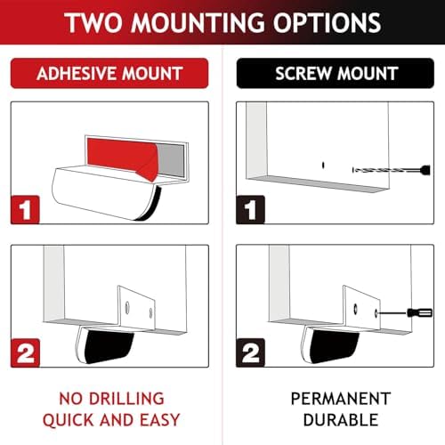 RVPEKUPE 1-Pack Under Cabinet Foot Pull for Trash Drawer, Matte Black 4"