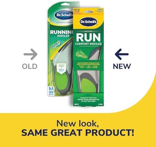 Dr. Scholl's Run Active Comfort Insoles,Women's, 1 Pair, Trim to Fit Inserts