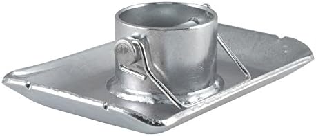 CURT 28272 Trailer Jack Foot, Fits 2-Inch Diameter Tube, Supports 2,000 lbs