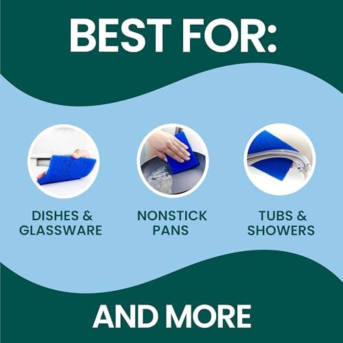 Scotch-Brite Zero Scratch Scouring Pad, 3 Pack