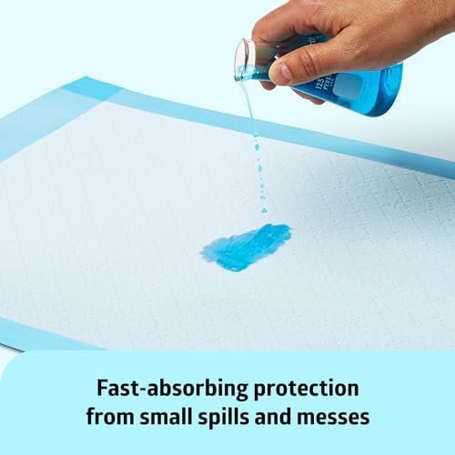 Medline Light Absorbency Underpad, 23" x 36", 150 Count, Disposable Bed, Furniture & Surface Protection, For Kids, Adults, Elderly, Puppy Pad, Changing Pad, Incontinence Pee Pad, Chucks