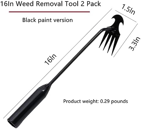 Weed Puller Tool Garden Weed Pulling Tool, Portable Garden Weeder Tool