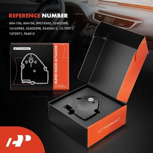 A-Premium HVAC Blend Door Actuator, Replaces 89018365, 52402588