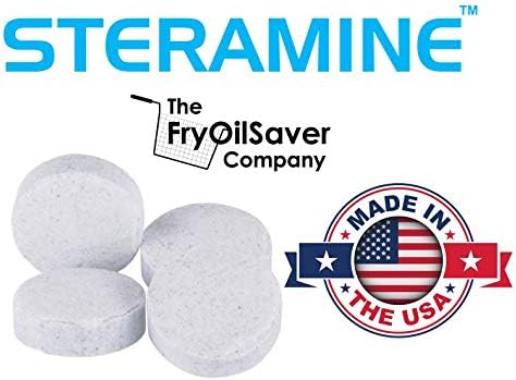 2 Bottles Steramine Sanitizer Tablets, 300 Count + 15x QT-10 Test Strips