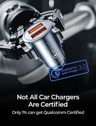 AINOPE QC3.0 USB Car Charger,Cigarette Lighter USB Charger,Fast Car Charger