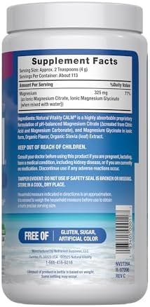 Natural Vitality Calm Magnesium Powder