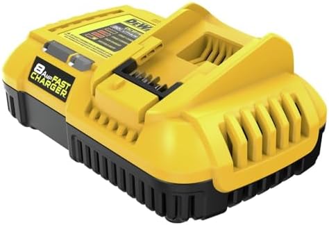 DEWALT DCB118R 20V MAX/60V MAX FLEXVOLT 8 Amp Fast Charger (Renewed)