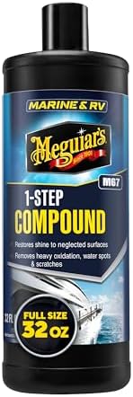 Meguiar's M67 Marine/RV One-Step Compound, 32oz