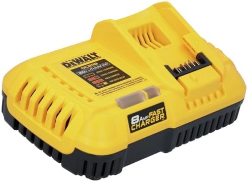 DEWALT DCB118R 20V MAX/60V MAX FLEXVOLT 8 Amp Fast Charger (Renewed)