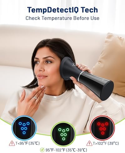 KAUGIC Ear Wax Removal, Self-Collecting Electric Flush Kit, Black