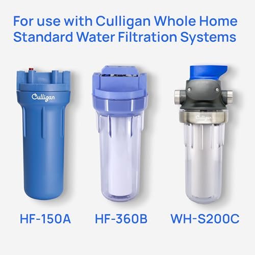 Culligan P5 Whole House Water Filter, 10 x 2.5 in, 5 Micron, 4-Pack