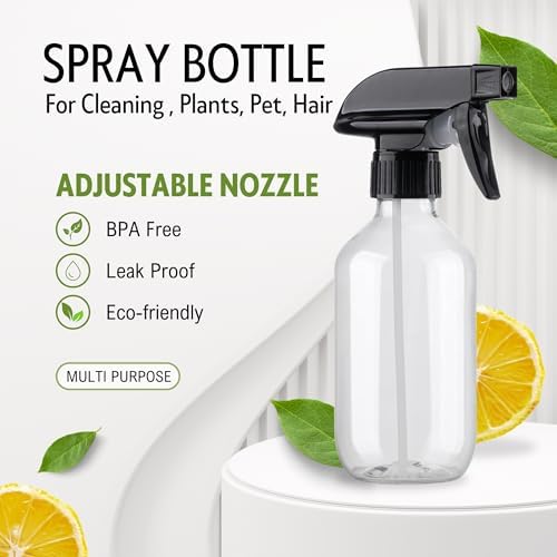 Plastic Spray Bottles for plant - 4Pack/10oz - Small Spray Bottles