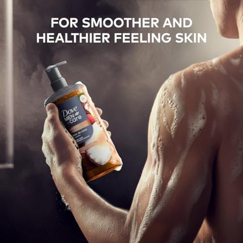 Dove Men Moisturizing Body Wash for Men, Coconut + Guava, 26 oz