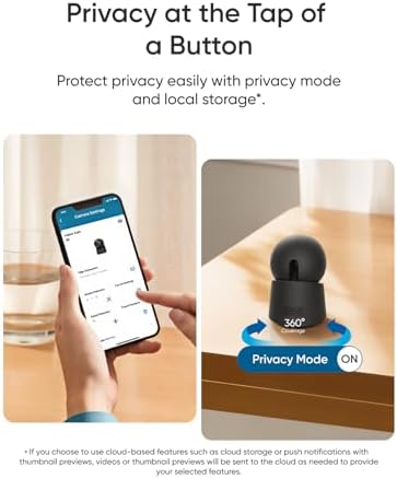 eufy Security 4K Indoor Camera E30, Pan and Tilt, AI Tracking, Pet Camera