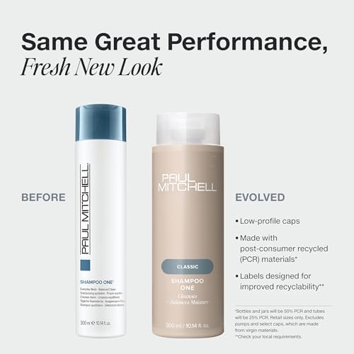 Paul Mitchell Shampoo One, Cleanses + Balances Moisture, for All Hair Types