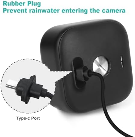Solar Panel for Blink Camera, Solar Panel 4W Compatible with Blink Outdoor 4 (4th Gen) Camera, Solar Charger for Camera Outdoor with 13.12Ft Outdoor Power Cable, Adjustable Mount, IP65 Waterproof