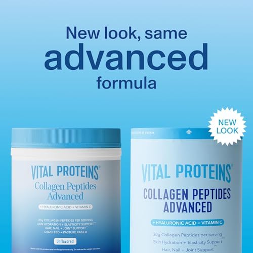 Vital Proteins Collagen Peptides Powder Advanced, Unflavored, 9.33oz