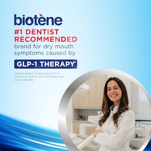 Biotene Oral Rinse Mouthwash for Dry Mouth, Fresh Mint, 16 fl oz