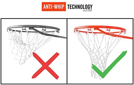 Basketball Net Replacement Heavy Duty - 12 Loop All Weather Hoop Net