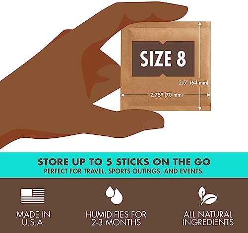 Boveda 65% Humidity Control Packs, Size 8 Travel, 10-Pack - Long-Term Aging