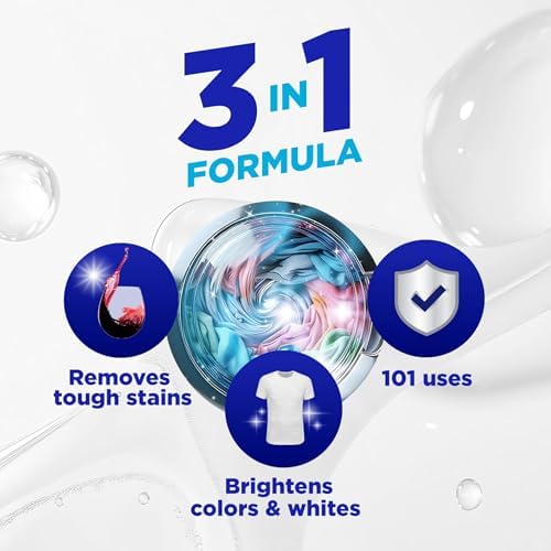 OxiClean Triple Action Versatile Stain Remover Powder, 4 lbs