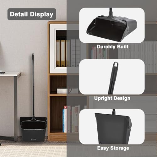 Standing Dustpan，Upright Commercial dust pan