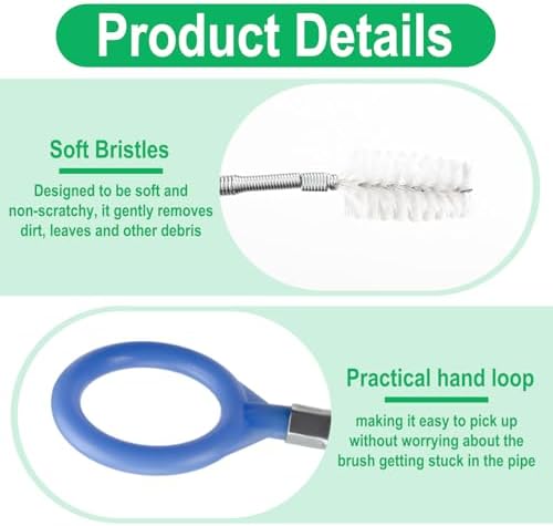 Auto Sunroof Drain Cleaning Tool, 120 Inch Flexible Tube Cleaning Brush