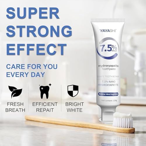 Nano Hydroxyapatite Toothpastes for Enamel Protection Fluoride Free