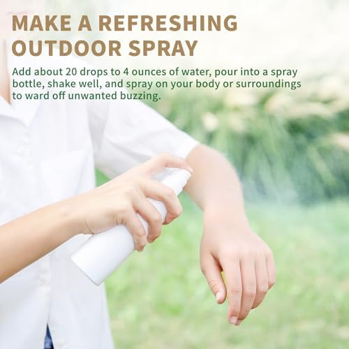 EUQEE Peppermint Essential Oil for Spray 118 ml/4Fl. Oz