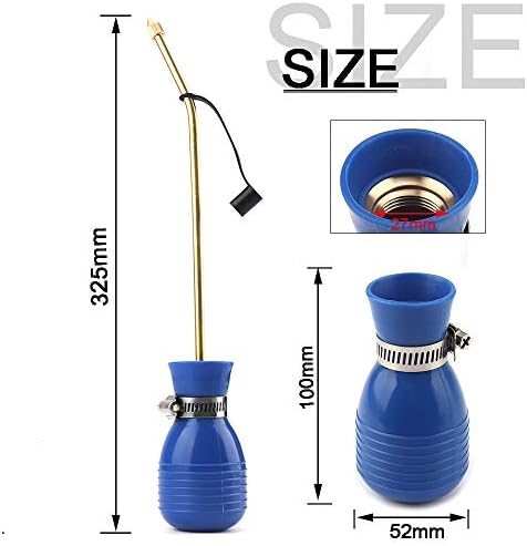 Sbestily Bug Treatment Powder Bulb Duster Diatomaceous Earth Applicator