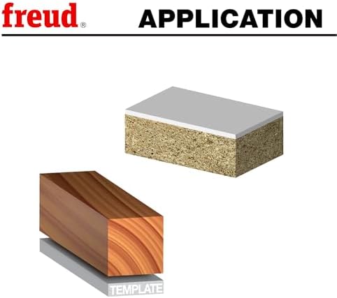 Freud 42-104: 1/2" (Dia.) Bearing Flush Trim Bit