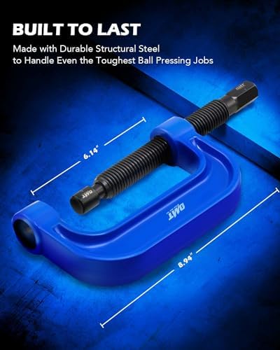 OMT Ball Joint Press Kit, Ball Joint Removal Tool with 4x4 Adapters