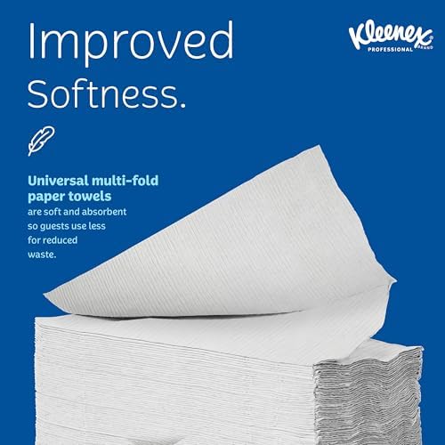 Kleenex Professional Multifold Paper Towels, Bulk, 8 x 150 Sheets (02046)