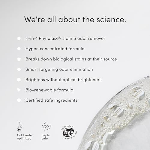 Dirty Labs | Bio Enzyme Laundry Booster | Scent Free | 48 Loads (1 lb)