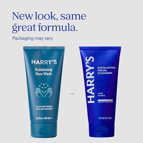 Harry's Exfoliating Face Wash for Men - 5.1 fl oz (3 Pack)