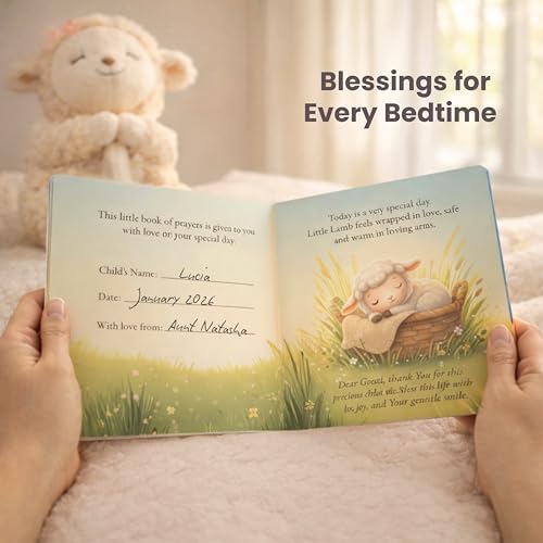 Baptism Gifts for Girl - Christening & Dedication 5-Piece Keepsake Set